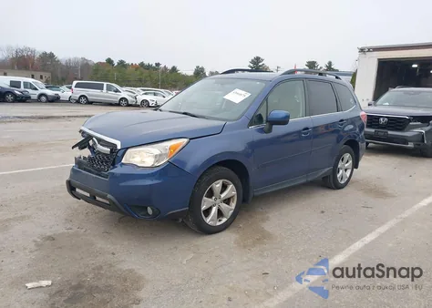 2014 Subaru Forester 2.5I Limited from USA, damaged, VIN JF2SJAJC8EH456231